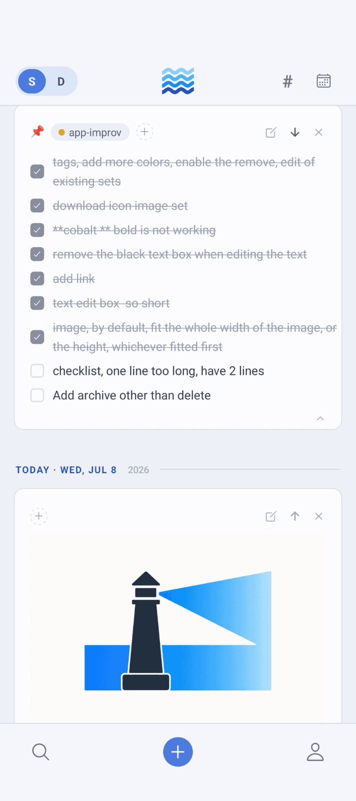 Notes & Diary App 2